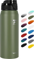 Fanhaw 24 oz Insulated Stainless Steel Water Bottle by FANHAW