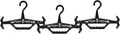 Tough Hook Original Heavy Duty Hanger, Anti-Slip Tactical Hanger by ToughHook