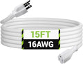 BN-LINK 15ft Outdoor Extension Cord, 16 Gauge General Purpose Power Cord by BN-LINK