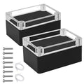 LeMotech Junction Box with Clear Cover IP65 Waterproof Project Box Dustproof by LeMotech