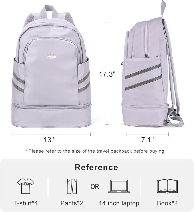 coofay Gym Backpack For Women Waterproof Backpack - Image 2