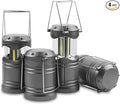 Lichamp LED Camping Lantern, 4 Pack Battery Powered Flashlight by Lichamp