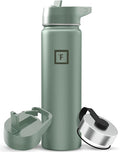 IRON °FLASK Camping & Hiking Hydration Flask - 22 oz Sage by IronFlask