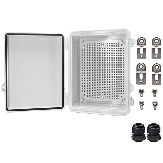 Outdoor Waterproof Electrical Box Junction Box Weatherproof IP67 ABS Plastic by YETLEBOX