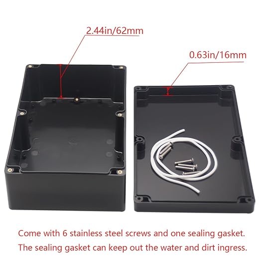 Project Box IP65 Waterproof Junction Box ABS Plastic Electrical Boxes DIY - Image 4