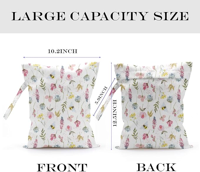 2 Pcs Wet Bag, Wet Dry Bag, Wet Bag - Image 2