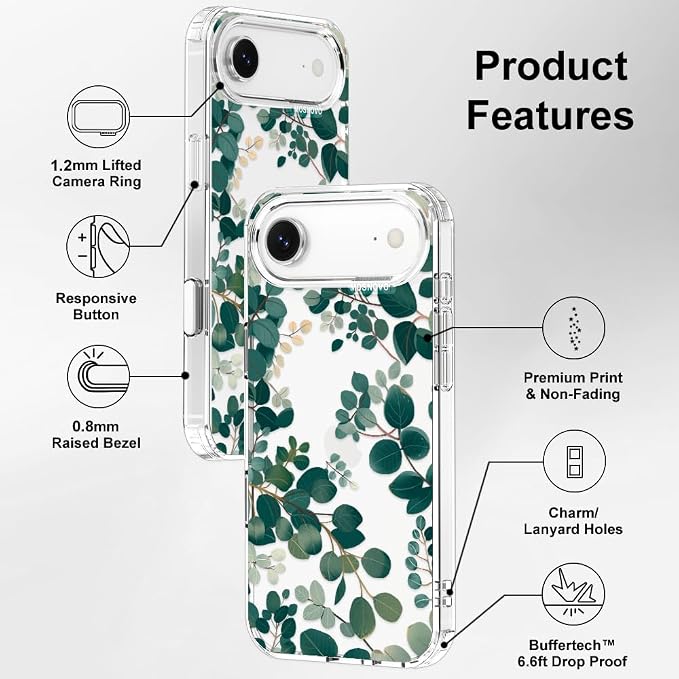 MOSNOVO for iPhone Air Case | Military Grade 6.6ft Drop Tested | Camera Control - Image 7
