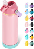 Fijinhom 18oz Insulated Stainless Steel Water Bottle, Wide Mouth Double Wall by Fijinhom