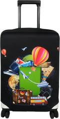 Explore Land Luggage Cover Suitcase Protector Fits 23-26 Inch Case by ExploreLand