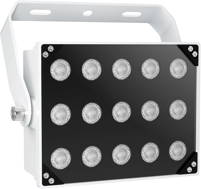 Univivi IR Illuminator 15 LEDs 90 Degree Wide Angle IR Lights by Univivi