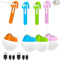 LETMY Rechargeable Camping Lights, 4 Pack Portable Tent Lights by Letmy