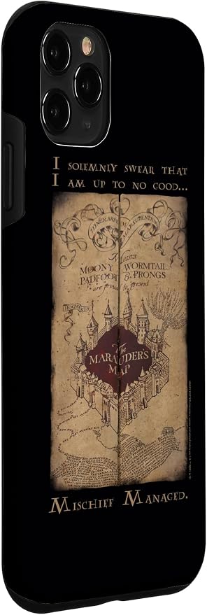 iPhone 11 Pro Harry Potter Marauder's Map Words Case - Image 3