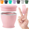 Collapsible Travel Cup, BPA-Free Reusable Water Cup, Lightweight Drinking Cups by SINYON