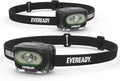 Rechargeable LED Headlamps by Eveready, IPX4 Water Resistant Head Lights by Eveready