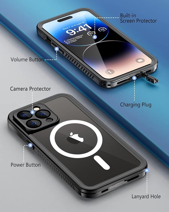 Beeasy for iPhone 14 Pro Waterproof Case - Image 7