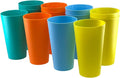 AOYITE 32-ounce Plastic Tumblers Reusable Dishwasher Safe BPA Free Large by AOYITE