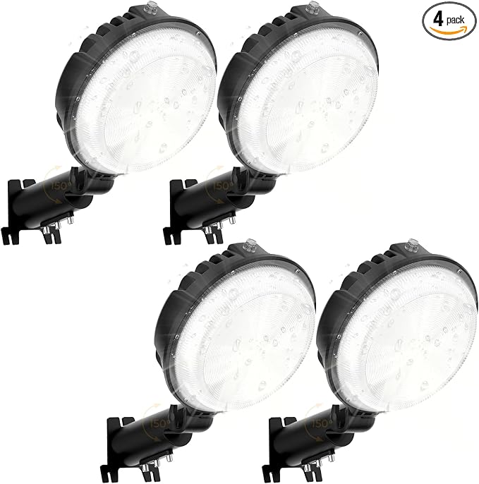 toberich LED Barn Light 4 Packs, 150W 20000LM Yard Area Lights Dusk to Dawn by ToberichUltraBrightLight