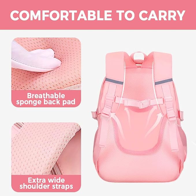 Cute Backpack for Teen Girls Kids Kawaii Bookbag Large School Back Packs - Image 4