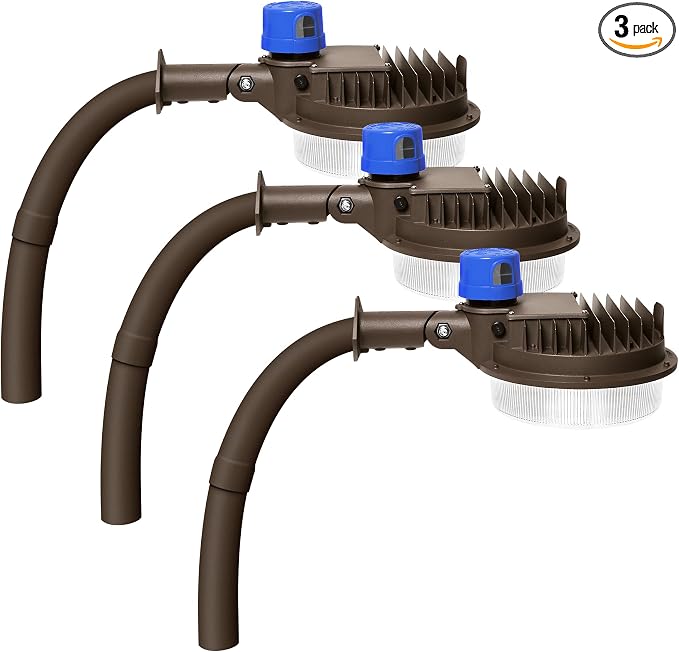 ledmo 120W LED Barn Light Dusk to Dawn Outdoor Lighting 18000lm 5000K LED by LEDMO