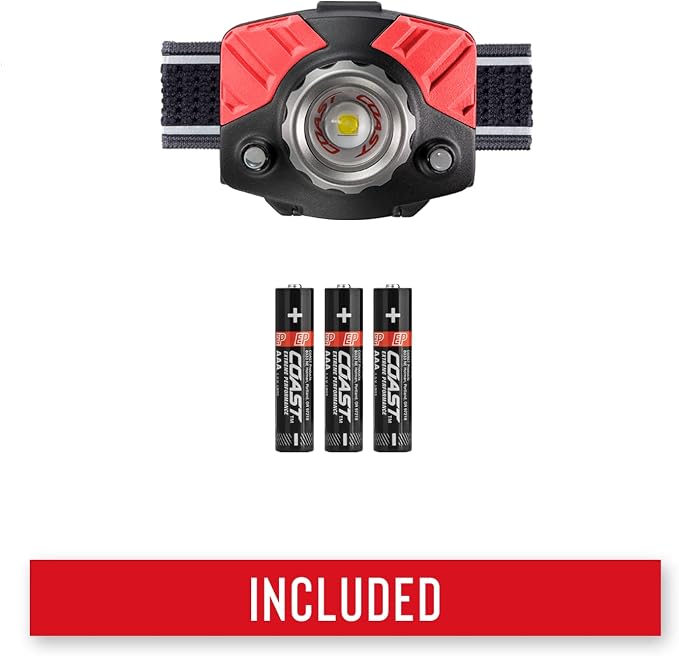 COAST FL75R Rechargeable 530 Lumen Dual Color Focusing LED Headlamp - Image 11