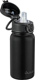 OLDLEY 12oz Kids Water Bottle, Stainless Steel Insulated Water Bottle by OLDLEY