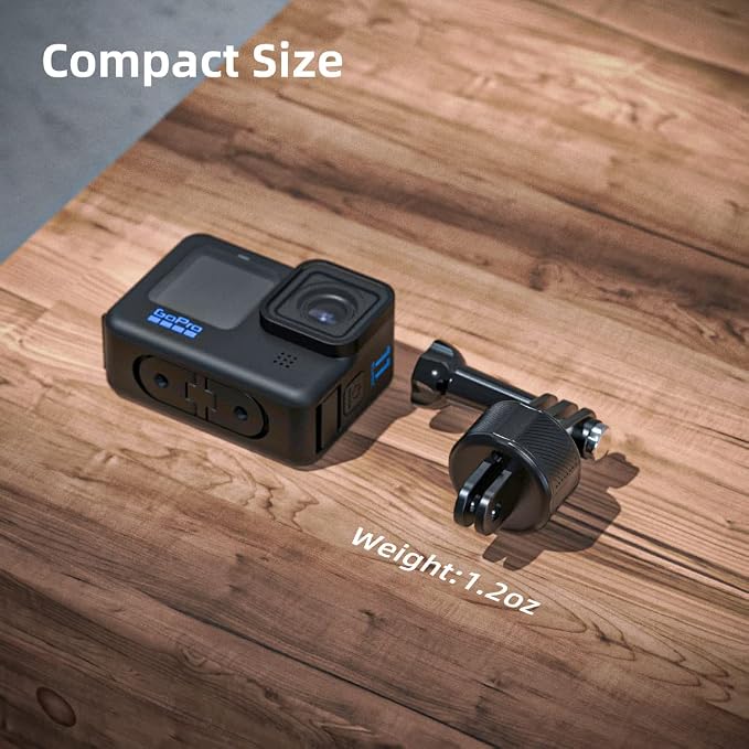 Magnetic Accessories for GoPro, Quick Release Base for Bike, Selfie Stick - Image 6