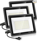 YANYCN 3 Pack 150W LED Flood Light Outdoor, Super Bright Exterior Security Light by YANYCN