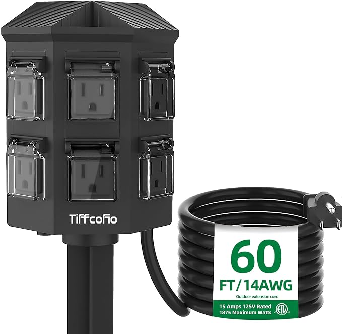 TiFFCOFiO Outdoor Power Strip by TiFFCOFiO