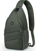 Pritent Crossbody Bags for Women Men Trendy Sling Bag Backpack Casual Chest Bag by Pritent