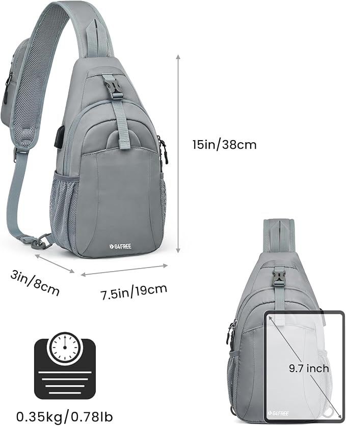 G4Free Sling Bag RFID Crossbody Sling Backpack - Image 2