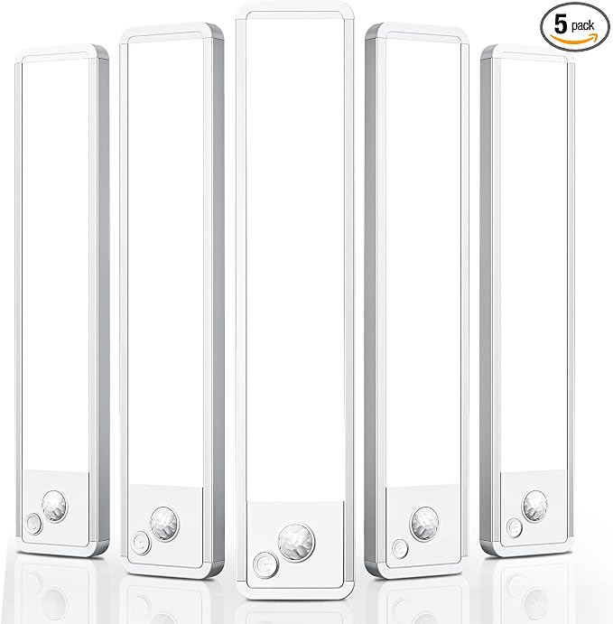 Under Cabinet Motion Sensor Lighting: Dimmable Rechargeable Lights Indoor by Vozuji