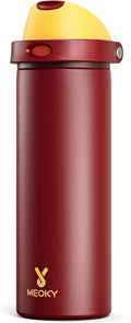24 oz Insulated Water Bottle for Women: Meoky Stainless Steel Water Bottle by MEOKY