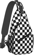 Sling Backpack For Men Hiking Daypack Crossbody Shoulder Bag Travel Chest Pack by Wizfuyq
