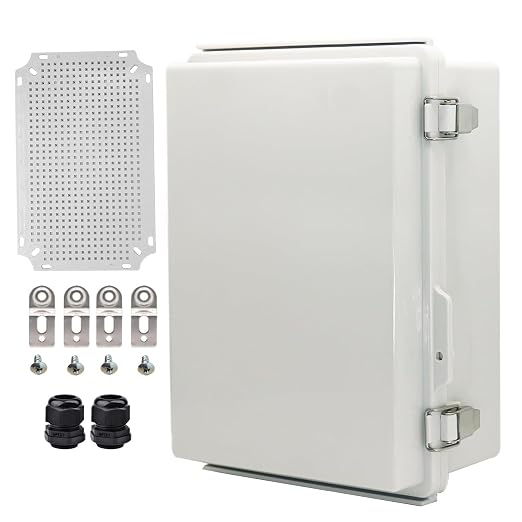Waterproof Electrical Box Junction Box Weatherproof IP67 ABS Plastic Enclosure by YETLEBOX