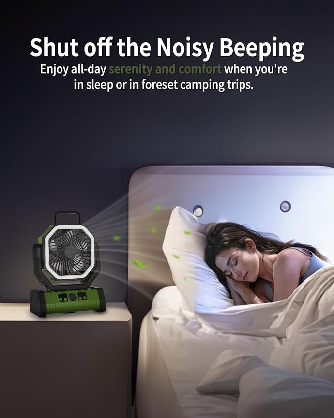 ADUST Camping Battery Powered Fan - Image 2