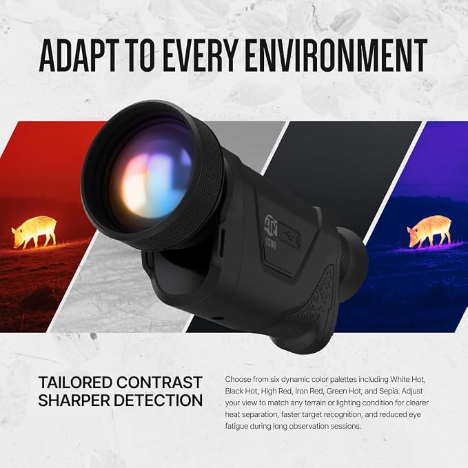ATN BlazeHunter XD 1280x1024 Thermal Monocular 2–16x, 1280×1024 Sensor - Image 8