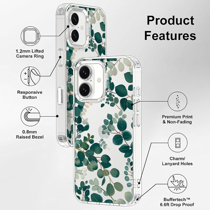 MOSNOVO for iPhone 17 Case | Military Grade 6.6ft Drop Tested | Camera Control - Image 7