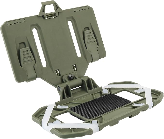 Phone Mount MOLLE Vest Plate Carrier Tactical Phone Holder, Quick Release Flip by TACGZGJSM