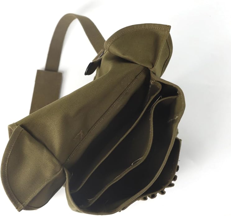 WWII WW2 US Map Case Canvas Olive Green - Image 6