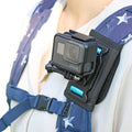 Backpack Shoulder Strap Mount Camera by SKEZN