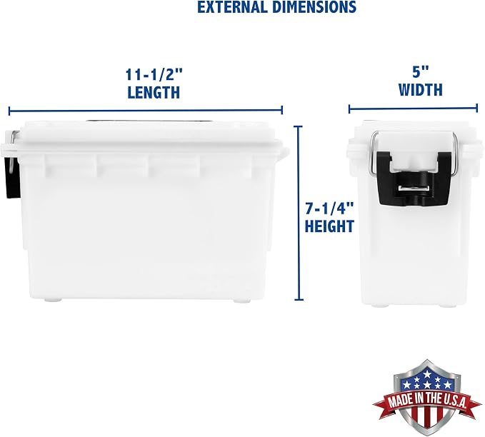 Sheffield 12634 Field Box, or Shotgun Ammo Storage Box, Tamper-Proof Locking - Image 2