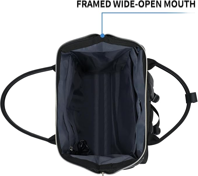 KROSER Laptop Backpack 17" Stylish Backpack Water Repellent College Casual - Image 2