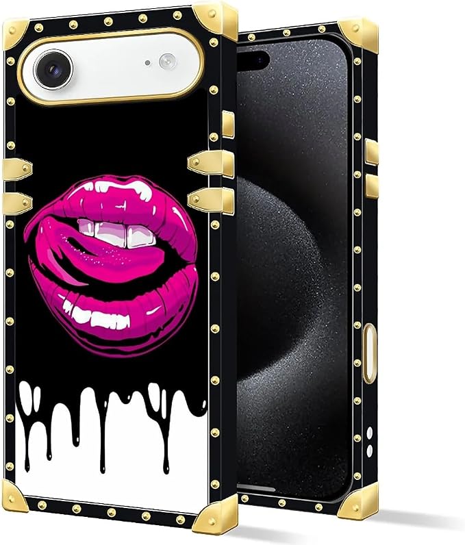 for iPhone 17 Air Case Luxury Golden Decoration - Image 2