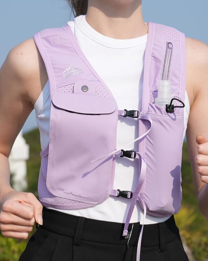 Zelvot Running Vest for Women Men, USA Original Patent, Adjustable Chest Straps - Image 9