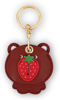 Leather Keychain Case Holder Compatible by XSUIOY