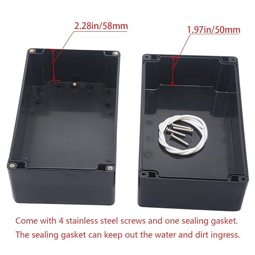 Project Box IP65 Waterproof Junction Box ABS Plastic Electrical Boxes DIY - Image 4