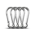 Large Carabiner Clip Hooks, 304 Stainless Steel Spring Snap Hook Fits Camping by KINLINK