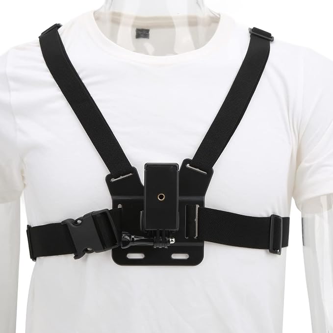 Mobile Phone Chest Mount Harness Strap Holder Outdoor Live Mobile Phone Chest - Image 6