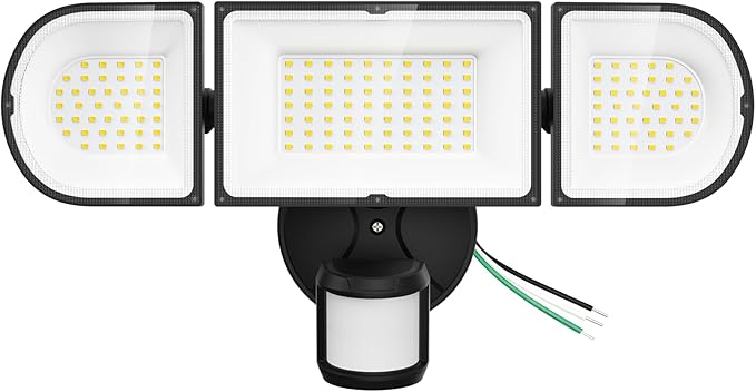 150W Motion Sensor Lights Outdoor by SZPOWER