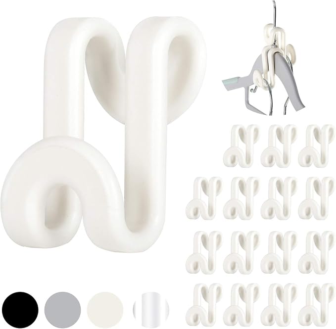 Mlici Cascading Hanger Connector, Space Saving Hangers Hooks Closet Organizer by Mlici